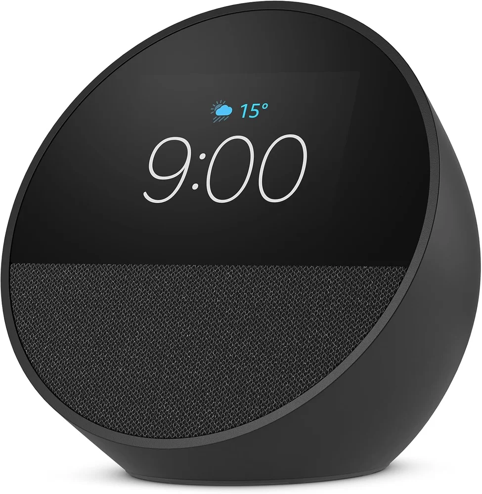 Amazon Echo Spot, smart speaker com display e relógio